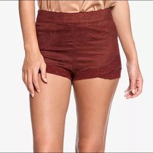 Roxy Suede Shorts